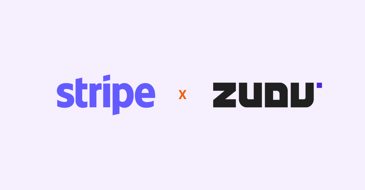 stripe x zudu exclusive partnership